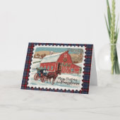 Christmas Greetings from Pennsylvania シーズンカード (正面)