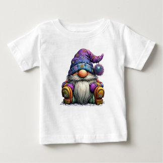 Christmas Gronme Jersey T-Shirt for Children ベビーTシャツ