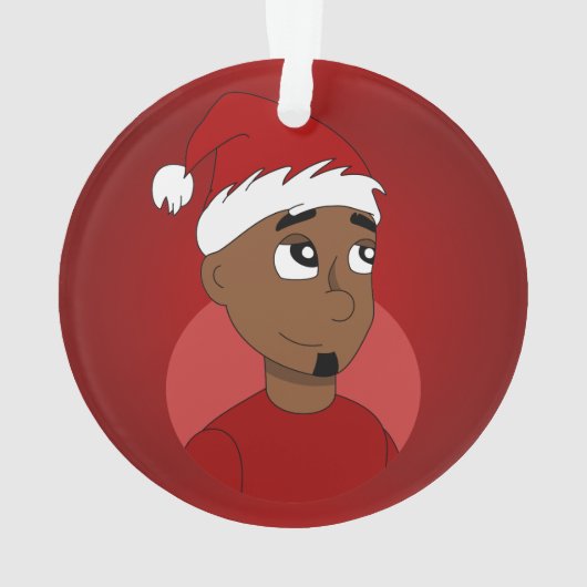 Christmas guy cartoon オーナメント (裏面)