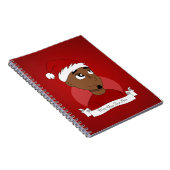 Christmas guy cartoon ノートブック (右側)