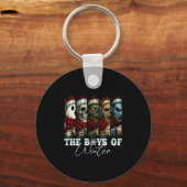 Christmas Halloween Creepmas Friends Horror Xmas C キーホルダー (正面)