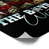 Christmas Halloween Creepmas Friends Horror Xmas C ポスター (角)