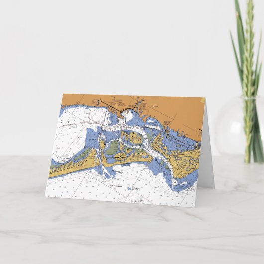 Christmas_Hanukkahカード_Sarasota FLの航海のな木炭 シーズンカード (正面)