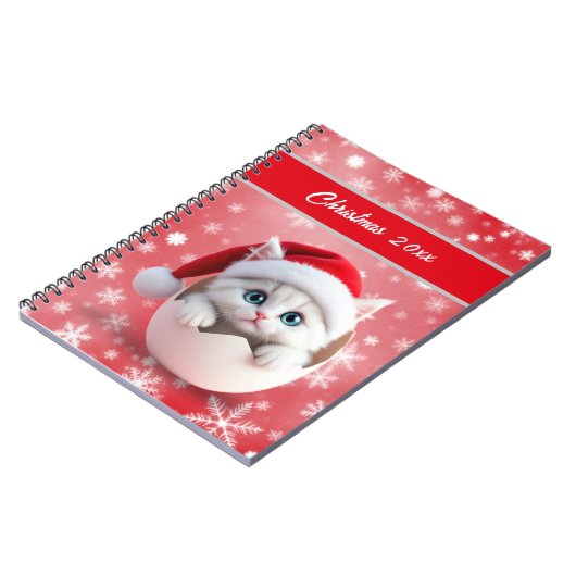 Christmas Hatchling ノートブック (左側)