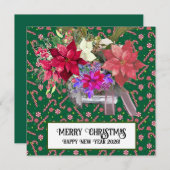 Christmas Heart Card シーズンカード (正面/裏面)