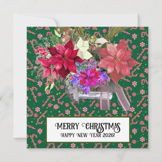 Christmas Heart Card シーズンカード (正面)