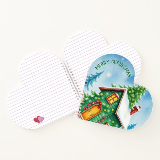 Christmas Hearts Notebook ノートブック (内部)