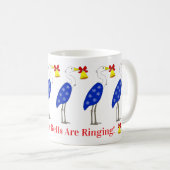 Christmas Herons Mug コーヒーマグカップ (正面右)