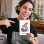 Christmas Hippoカスタマイズ可能 シーズンカード