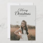 Christmas Holiday Card シーズンカード (正面)