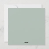 Christmas Holiday Card シーズンカード (裏面)
