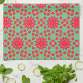 Christmas Holiday Charm Pattern  キッチンタオル (折り畳み)