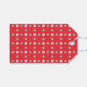Christmas Holiday Charm Pattern 02 - ギフトタグ (正面(横))