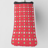 Christmas Holiday Charm Pattern 02 - ゴルフヘッドカバー (回転90)