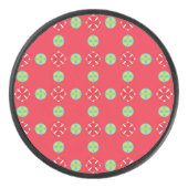 Christmas Holiday Charm Pattern 03 -  アイスホッケーパック (正面)