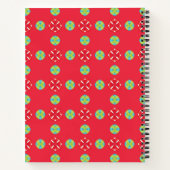 Christmas Holiday Charm Pattern 03 -  ノートブック (裏面)