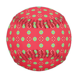 Christmas Holiday Charm Pattern 03 -  野球ボール