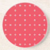 Christmas Holiday Charm Pattern 09 - コースター (正面)