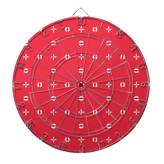 Christmas Holiday Charm Pattern 09 -  ダーツボード (正面)