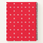 Christmas Holiday Charm Pattern 09 -  ノートブック (裏面)