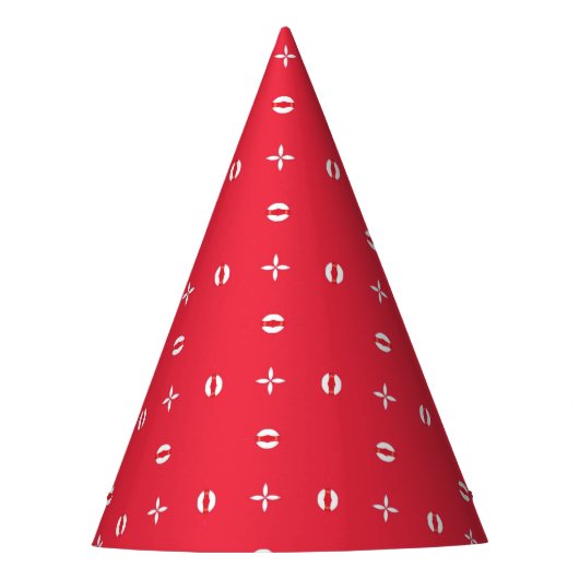 Christmas Holiday Charm Pattern 09 -  パーティーハット (正面)