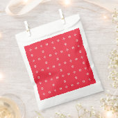 Christmas Holiday Charm Pattern 09 -  フェイバーバッグ (クリップ留めされた状態)