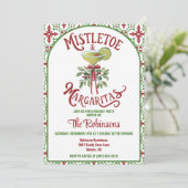 Christmas Holiday Cocktail Party Invitation 招待状 (スタンド正面)