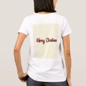 Christmas Holiday Cute Candy Peppermint T-Shirt Tシャツ (裏面)