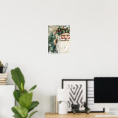 christmas holiday folk santa believe poster ポスター (ホームオフィス)