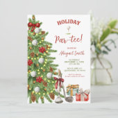 Christmas Holiday Golf Partee 招待状 (スタンド正面)