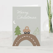 Christmas Holiday greeting card カード (正面)