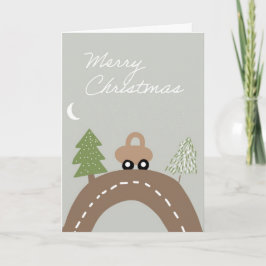 Christmas Holiday greeting card カード