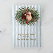 Christmas Holiday Greetings カード (内部)