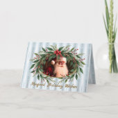 Christmas Holiday Greetings カード (正面)