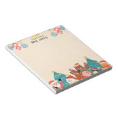 Christmas Holiday Lights Drawings Notepad ノートパッド (アングル)