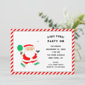 Christmas Holiday Open House Invitations 招待状 (スタンド正面)