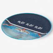 Christmas Holiday Party ペーパープレート (アングル)