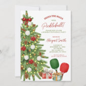 Christmas Holiday Pickleball Party 招待状 (正面)