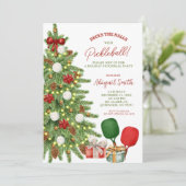 Christmas Holiday Pickleball Party 招待状 (スタンド正面)