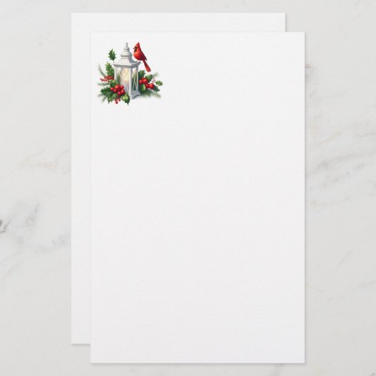 Christmas Holiday Stationery Paper 便箋 (正面/裏面)