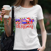 Christmas Holiday Sublimation Design T-Shirt Tシャツ
