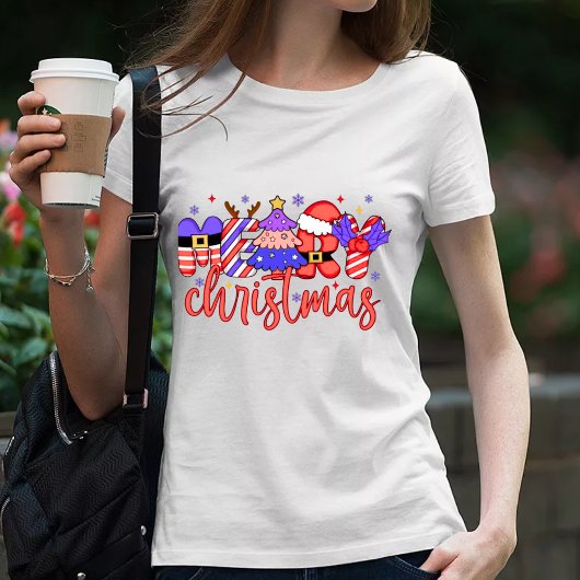 Christmas Holiday Sublimation Design T-Shirt Tシャツ