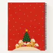 Christmas Holiday Traditions Notebook Graph Notes ノートブック (裏面)