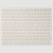 Christmas Holiday Trees Tissue Paper 薄葉紙 (正面)