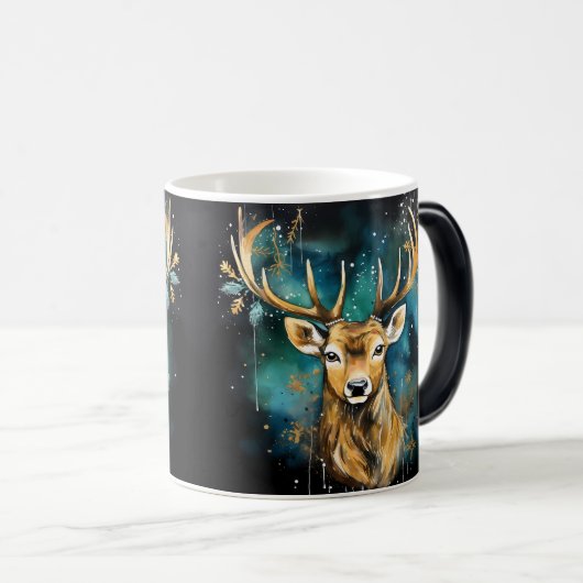 Christmas Holiday Wrap モーフィングマグカップ (正面右)