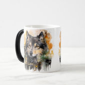 Christmas Holiday Wrap モーフィングマグカップ (正面左)