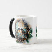 Christmas Holiday Wrap モーフィングマグカップ (正面左)