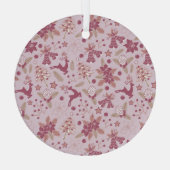 Christmas holidays ガラスオーナメント (裏面)