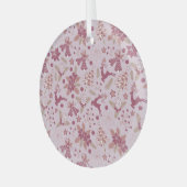 Christmas holidays ガラスオーナメント (正面左)