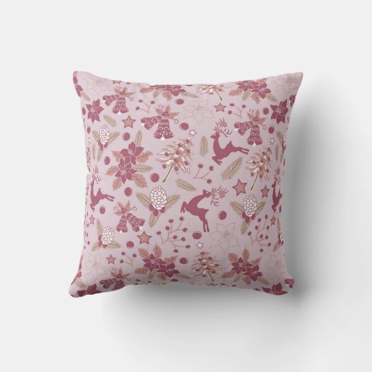 Christmas holidays クッション (裏面)